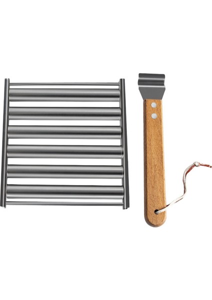 Sosis Rulosu Sosis Rulosu Rafı, Sosis Rulosu Rafı Paslanmaz Çelik Barbekü Sosis Rulosu Rafı, Kamp Yemekleri Için Sosis Rulosu (Yurt Dışından)