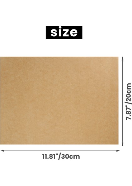 200 Adet Silikon Yağlı Kağıtlı Fırın Tepsisi, Yapışmaz Fırın Kağıdı, Pişirme, Fritöz, Kek, Bisküvi Vb. Için Uygundur (Yurt Dışından) indirimleri