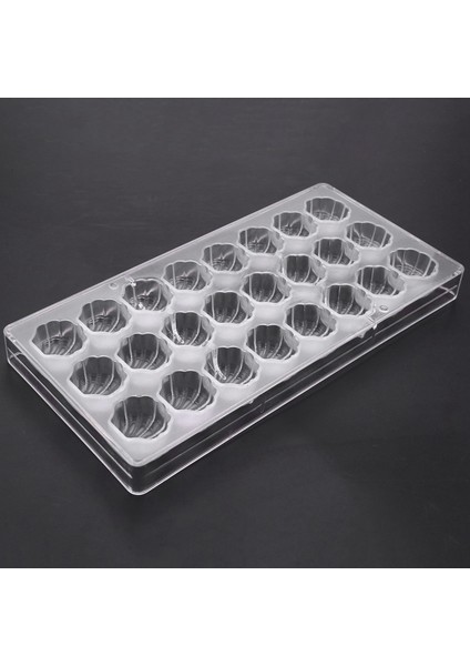 Kabuk Şeklinde Sert Çikolata Kalıbı 3D Deniz Kabuğu Polikarbonat Şeffaf Buz Jöle Şeker Kalıbı (Yurt Dışından) fırsatları