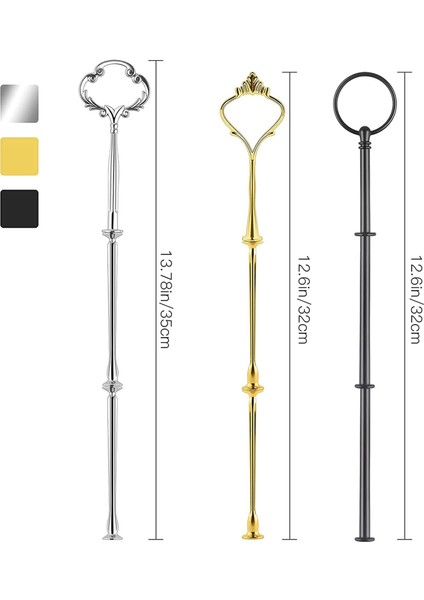 Set Pasta Standı Donanım Kiti Katmanlı Tepsi Donanım Parçaları Pasta Standı Için, 3 Katmanlı Pasta Standı Bağlantı Parçaları Donanım Tutucu (Yurt Dışından) indirimleri