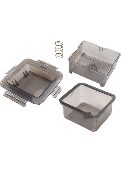 Kendin Yap Plastik Tofu Pres Kalıbı Ev Yapımı Tofu Kalıbı Peynir Bezi ile Soya Loru Tofu Yapım Kalıbı Mutfak Pişirme, Gri (Yurt Dışından) modelleri