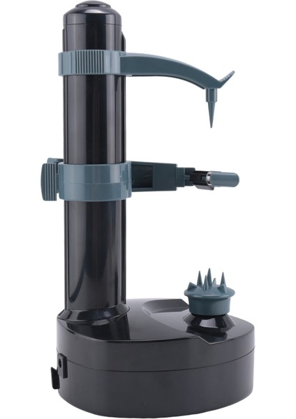 Çok Işlevli Elektrikli Meyve Soyucu Otomatik Paslanmaz Çelik Elma Soyucu Mutfak Patates Doğrama Makinesi - Siyah (Yurt Dışından) indirimleri