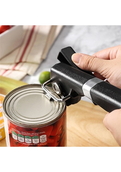 2'si 1 Arada Güvenli Manuel Kenar Açacağı, Sorunsuz Kapak Kaldırmalı Manuel Mıknatıslı Yan Kesimli El Konserve Açacağı (Yurt Dışından) fırsatları