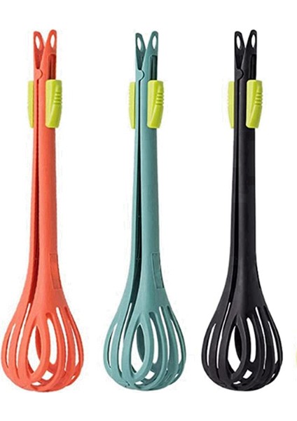3 Parça 2'si 1 Arada Gıda Klipsi ve Çırpıcı, Salata Blender ve Gıda Klipsi Pişirmek Için Çok Yönlü Mutfak Aleti (Yurt Dışından)