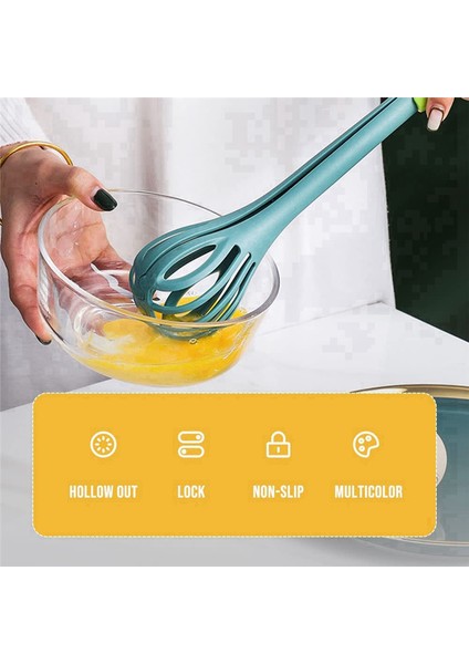 3 Parça 2'si 1 Arada Gıda Klipsi ve Çırpıcı, Salata Blender ve Gıda Klipsi Pişirmek Için Çok Yönlü Mutfak Aleti (Yurt Dışından) fırsatları