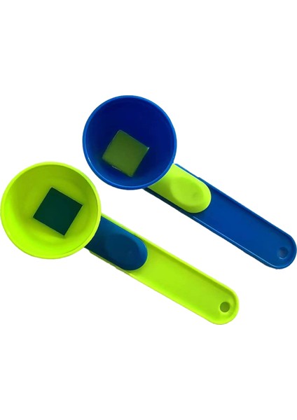 Adet Ölçü Kaşığı Huni Dökülmeyen Hazır Protein Tozu Antrenmanlar, Spor Içecekleri ve Bebek Maması Için (Yurt Dışından)