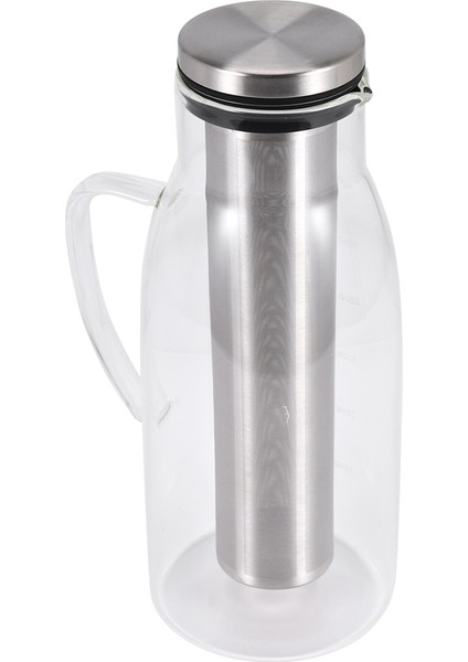 Soğuk Demleme Kahve Makinesi, Kapaklı ve Ölçekli Buzlu Çay Sürahisi Demliği, Çift Amaçlı Filtre Kahve Potu, 51OZ/1.5L (Yurt Dışından) modelleri