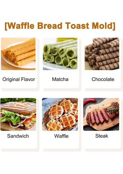 Izgara Sandviç Panini Makinesi, Ekmek Tost Kahvaltı Makinesi, Sıcak Sandviç Tavası, Yapışmaz Alüminyum Flip Tava, Mutfak Aletleri (Yurt Dışından)