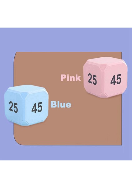 Pembe Çevirmeli Mini Dijital Zamanlayıcı, LED Ekran, 4 Ön Ayarlı Zaman, Çift Mod, Geri Sayımlı Pişirme Zamanlayıcısı (Yurt Dışından) modelleri