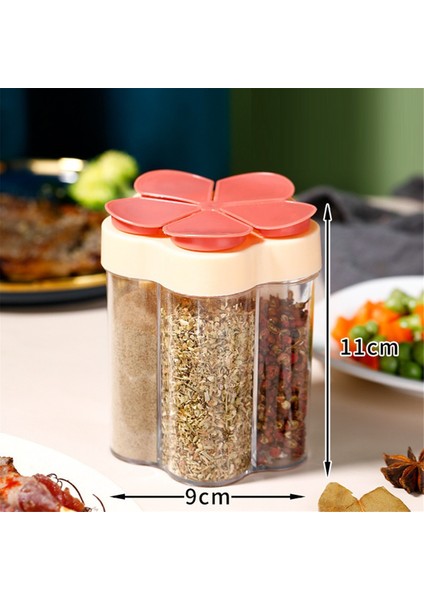 Baharat Kavanozu Plastik Kap Aroma Şişesi Baharat Düzenleyici Açık Hava Kamp Baharat Kabı Mutfak Aletleri Seti (Yurt Dışından) fiyatları