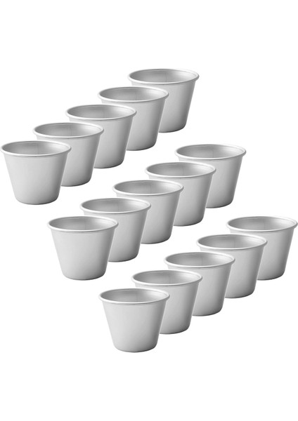 15'li Puding Kalıbı, Yapışmaz Puding Kapları, Yumurta Tart Kalıbı, Tatlı ve Tuzlu Lezzetler Yapmak Için Sağlam Kalıplar (Yurt Dışından) modelleri