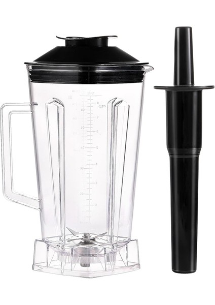 Vitamix Kupası A2300 A2500 5200 Için Bıçaklı ve Kapaklı 64 Oz Blender Sürahisi (Yurt Dışından)