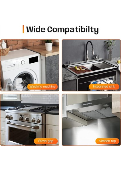 Adet Paslanmaz Çelik Ocak Boşluk Kapakları Ocak Boşluk Dolgu Seti Ocak Boşluk Koruyucuları Isıtma Kolay Temizlenebilir 27,5 Inç (Yurt Dışından) fırsatları