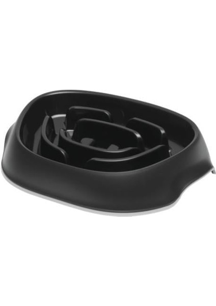 Slomo Hızlı Yeme Önleyici Mama Kabı Siyah 950ml fiyatları