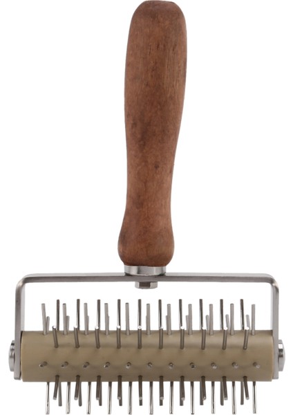 Paslanmaz Çelik Tekerlek Pizza Ekmek Iğne Delgeçler Silindir Turta Hamuru Hamur Çekirdeği Dayanıklı Ahşap Saplı (Yurt Dışından) fiyatları