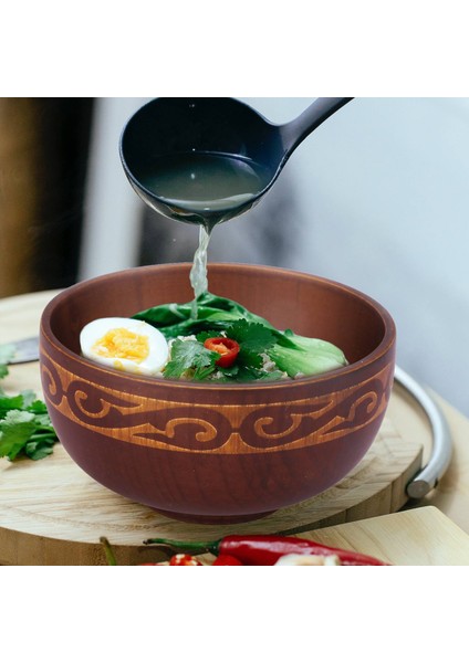 Moğol Tarzı Ahşap Kase Çorba Salata Pirinç Erişte Kaseleri Etnik Tarz Doğal Ahşap Çocuk Ahşap Kase Sofra Takımı (Yurt Dışından) fiyatları