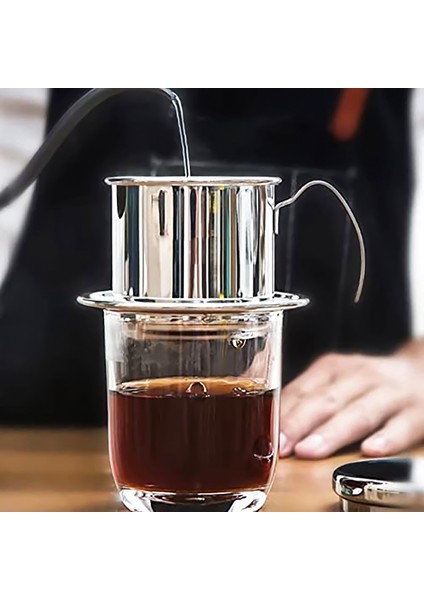 Baristalar Için Ince Filtre Ekranlı Vietnam Damlama Kahve Makinesi Vietnam Vietnam Kahvesi Basit Damlama Filtre Makinesi (Yurt Dışından) fırsatları