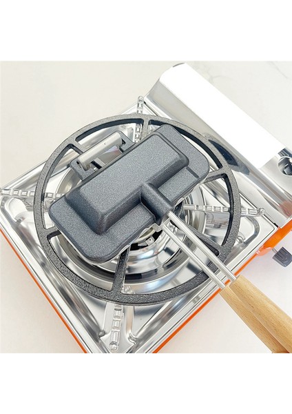 Sandviç Tavası Taşınabilir Kahvaltılık Tencere Fırın Tavası Yemek Odası Restoran Mutfak Dış Mekan Için Çıkarılabilir Yapışmaz (Yurt Dışından) modelleri