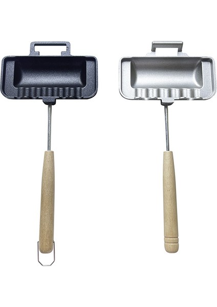 Sandviç Tavası Taşınabilir Kahvaltılık Tencere Fırın Tavası Yemek Odası Restoran Mutfak Dış Mekan Için Çıkarılabilir Yapışmaz (Yurt Dışından) fırsatları