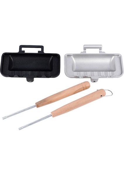 Sandviç Tavası Taşınabilir Kahvaltılık Tencere Fırın Tavası Yemek Odası Restoran Mutfak Dış Mekan Için Çıkarılabilir Yapışmaz (Yurt Dışından) indirimleri