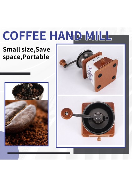 Manuel Kahve Öğütücü Yeni Seramik El Öğütücü Küçük Kahve Tozu Öğütücü Ev Öğütücü Seramik Öğütme Çekirdeği (Yurt Dışından) indirimleri
