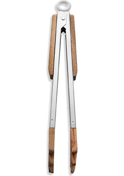 Ahşap Mutfak Maşası, Avuç Içi Kelepçeli Pişirme Maşası, Yapışmaz, Yüksek Sıcaklığa Dayanıklı, Paslanmaz Çelik Biftek Kelepçesi (Yurt Dışından) fırsatları