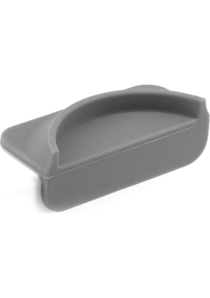 Espresso Kahve Tamperleri Mat Istasyonu Pres Tamper Tutucu Köşe Mat Pedi Silikon Kahve Eşyaları Tamper Barista Aracı Gri (Yurt Dışından)