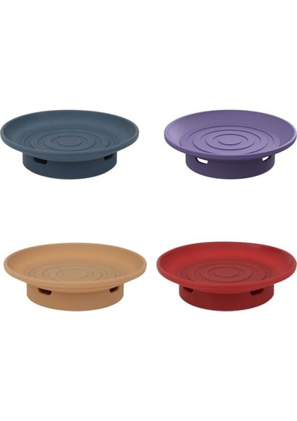 Şarap Kadehleri, Kahve ve Çay Kupaları Için Parçacıkları Dışarıda Tutan ve Sıçramayı Azaltan 4 Parça Silikon Şarap Kadehi Kapağı (Yurt Dışından)