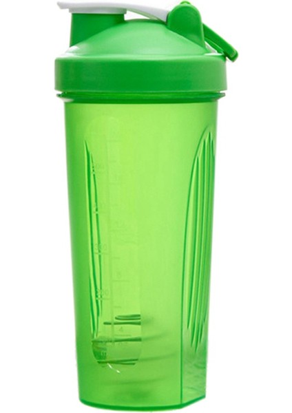 Shaker Kupası Spor Taşınabilir Kullanışlı Karıştırma Kabı 600 ml Plastik Çalkalayıcı Şişe Yetişkinler Için Yeşil (Yurt Dışından)