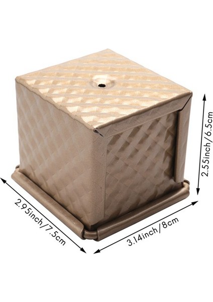 Kapaklı Yapışmaz Ekmek Tost Kalıbı Mini Kare Tost Kutusu Evde Pişirme Için Mükemmel Pişirme Seti 4 Parça (Yurt Dışından) fiyatları