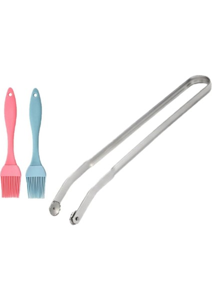 Adet Sosis Çevirme Maşası, Mutfak Pişirme Maşası, Izgara Için Barbekü Maşası, Barbekü Sosis Izgara Maşası, Uzun Saplı Mutfak Maşası (Yurt Dışından)