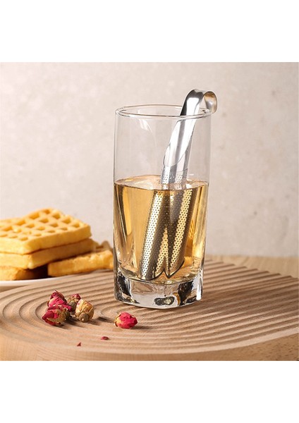 Paslanmaz Çelik Çay Difüzörü, Asma Kancalı Saplı Çay Borusu Çay Demleyici Ince Delikli Gevşek Çay Yaprağı Kahve (Yurt Dışından) fırsatları