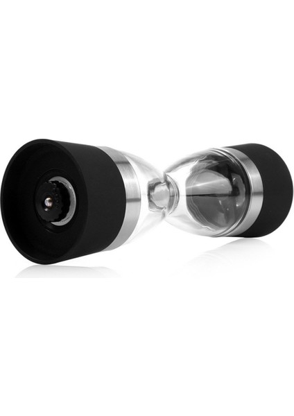 2'si 1 Arada Manuel Karabiber Öğütücü Ayarlanabilir Kalınlıklı Karabiber Tuz Değirmeni Deniz Kum Saati Çift Başlıklı Çift Amaçlı Öğütücü (Yurt Dışından) modelleri