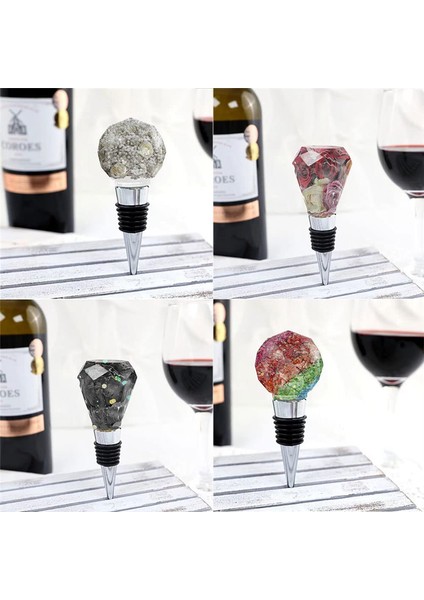10 Adet Iplikli Şarap Şişesi Metal Tıpa Seti, Düğün Şarap Partisi Için Boş Şişe Tıpa Hediyeleri (Yurt Dışından) indirimleri