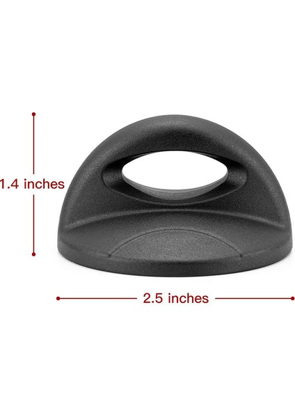 Evrensel Tencere Kapağı Yedek Düğmeleri, Isıya Dayanıklı Tencere Kapağı Tutma Sapları (2'li Paket), Küçük (Yurt Dışından) fırsatları