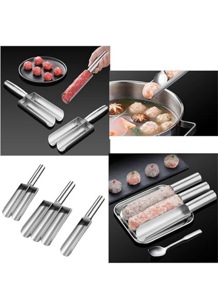 Köfte Kepçe Makinesi, Köfte Şeklinde Top Makinesi, Paslanmaz Çelik Mutfak Manuel Köfte Makinesi, Yapışmaz Köfte Makinesi (Yurt Dışından) indirimleri