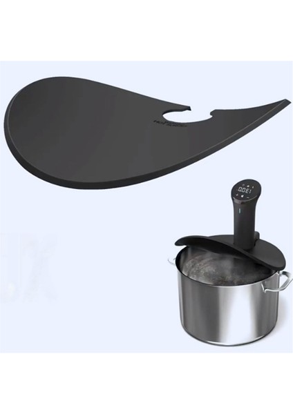 Hassas Pişirme Için Sous Vide Kapağı 11 Inçlik Tencere, Sous Vide Hassas Pişirici ile Nemi ve Lezzeti Korur (Yurt Dışından)