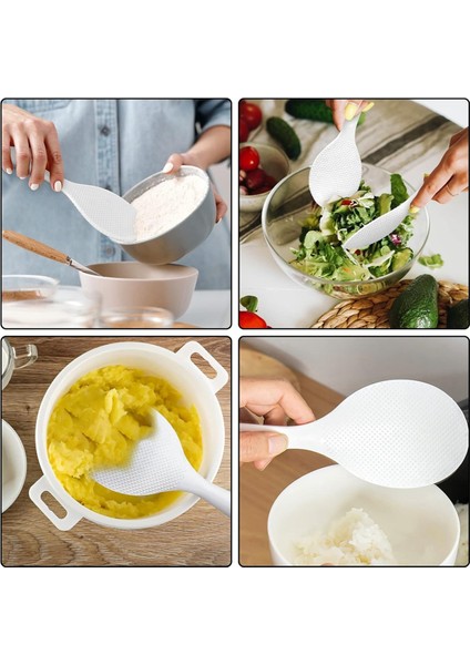 Pirinç Küreği, Yapışmaz Ayaklı Pirinç Kaşığı Spatula, Isıya Dayanıklı Pirinç Pişirici Kaşığı (Yurt Dışından) fırsatları