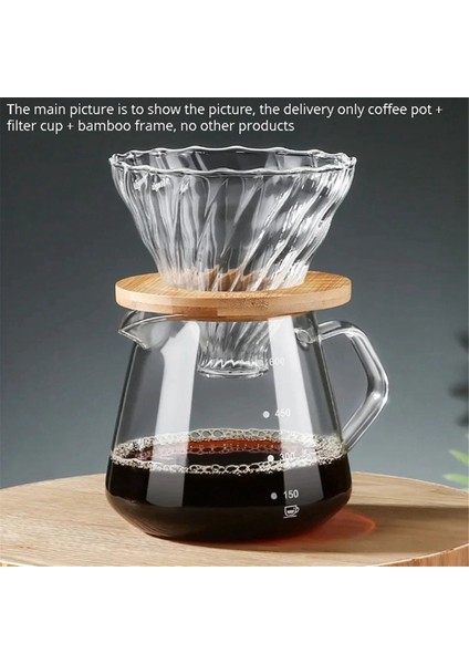 Kahve Makinesi Seti, Cam Sürahi ve Cam Kahve Filtresi, Ev Veya Ofis Için Damlama Kahve Makinesi Seti, 600ML (Yurt Dışından) modelleri