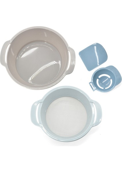 Çok Amaçlı Un Eleme Seti Ev Yapımı Kek Aletleri Yumurta Akı Ayırıcı Mutfak Gereçleri (Yurt Dışından) modelleri