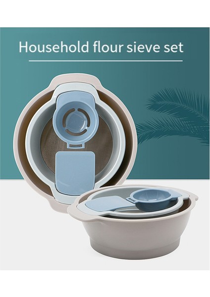 Çok Amaçlı Un Eleme Seti Ev Yapımı Kek Aletleri Yumurta Akı Ayırıcı Mutfak Gereçleri (Yurt Dışından) indirimleri