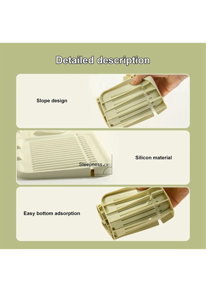 Tahliye Matı Mutfak Musluk Matı Lavabo Sıçramaya Dayanıklı Kaymaz Mat Kesilebilir Tahliye Matı Havuz Saklama Matı Gösterildiği Gibi (Yurt Dışından) fırsatları