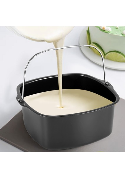 Philips HD9232 HD9233 HD9220 HD9627 HD9621 Için Air Fryer Elektrikli Fritöz Aksesuarı Yapışmaz Fırın Kabı Kızartma Tepsisi (Yurt Dışından) fiyatları