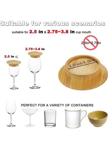 4'lü Şarap Kadehi Üstü Bardak Altlığı Seti, 4 Inç Şarap Kadehi Şarküteri Üstü Bardak Altlığı Bambu Şarap Kadehi Üstü Bardak Altlıkları (Yurt Dışından) fiyatları