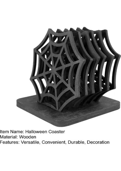 Örümcek Altlığı Masa Dekoru Ürkütücü Örümcek Ağı Altlıkları Şenlikli Cadılar Bayramı Masa Örtüleri Ev Dekorasyon Seti (Yurt Dışından) fiyatları