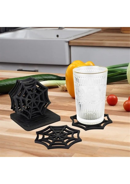 Örümcek Altlığı Masa Dekoru Ürkütücü Örümcek Ağı Altlıkları Şenlikli Cadılar Bayramı Masa Örtüleri Ev Dekorasyon Seti (Yurt Dışından) modelleri