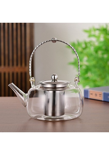 Kalınlaştırılmış Cam Çaydanlık Şeffaf Çaydanlık Filtreli Çaydanlık Ev Isıya Dayanıklı Çiçek Çaydanlığı Altın (Yurt Dışından) fırsatları