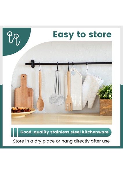 Paslanmaz Çelik Mutfak Maşası Çift Spatula Ekmek ve Burger Maşası Yemek Pişirmek Için - Barbekü Kelepçesi Büfe Pensesi (Yurt Dışından) indirimleri