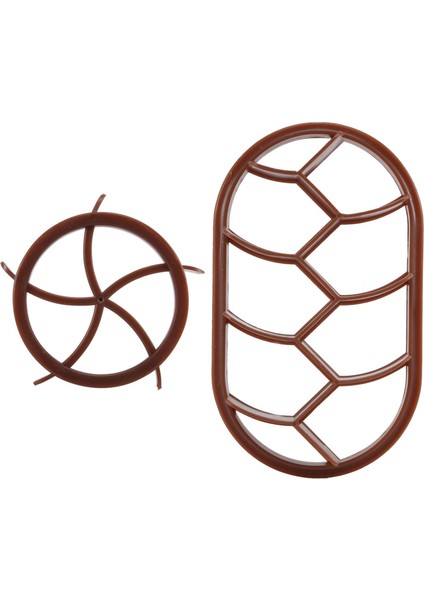 Ekmek Hamuru Pres Kalıp Seti Ekmek Kesiciler Ekmek Rulosu Kalıbı Plastik Pasta Kesiciler Kaiser Damga Yuvarlak Oval (Yurt Dışından)