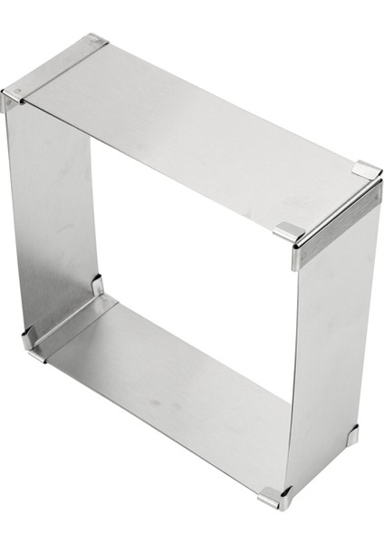 Pişirme Kabı Ayarlanabilir Mus Halkası Tatlı Pişirme Aracı Paslanmaz Çelik Kendin Yap Pasta Dekorasyon Kalıbı Kare Kek Kalıbı (Yurt Dışından) fiyatları